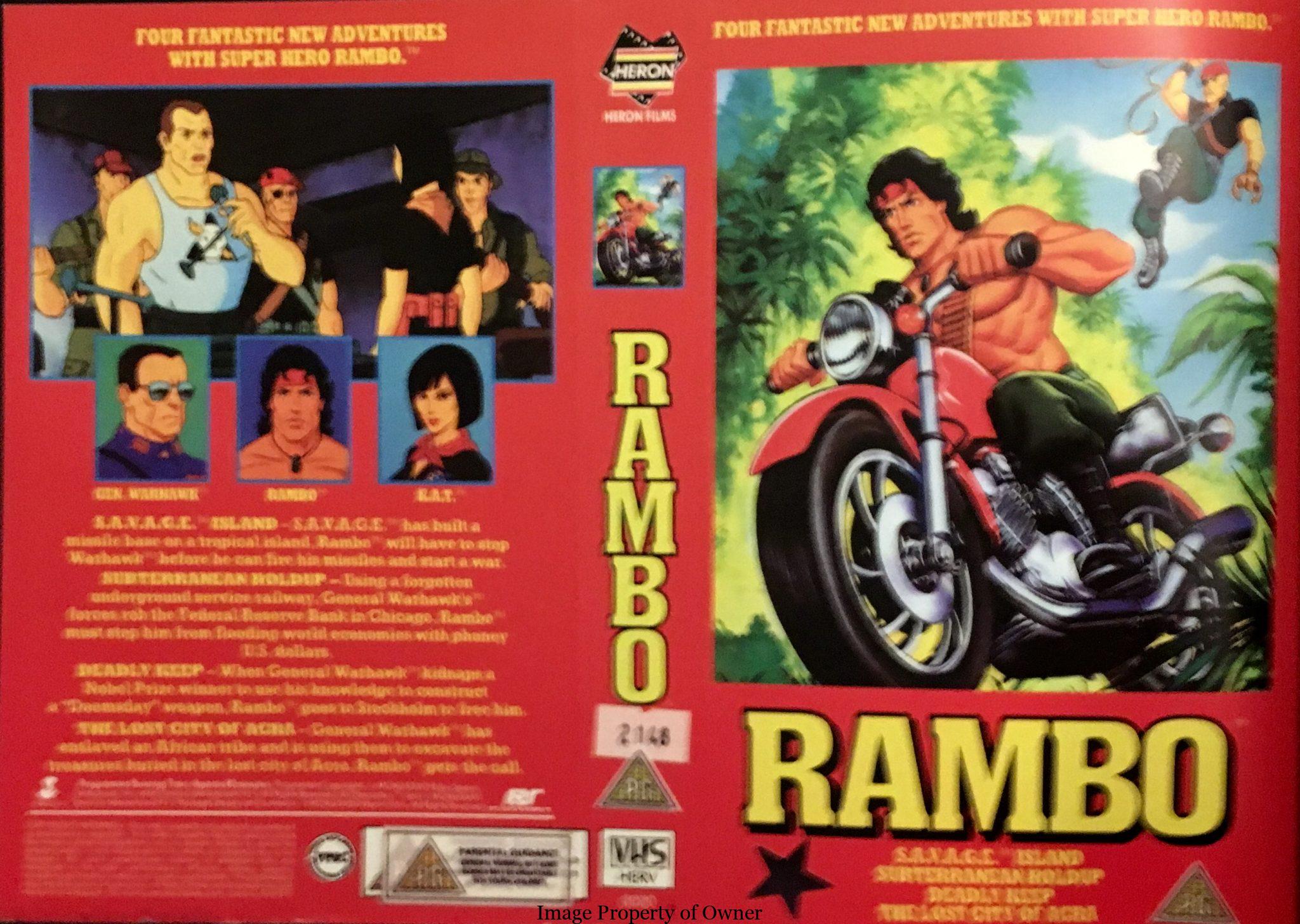 Vhs Cover Art Goodies Rambo Yello80s