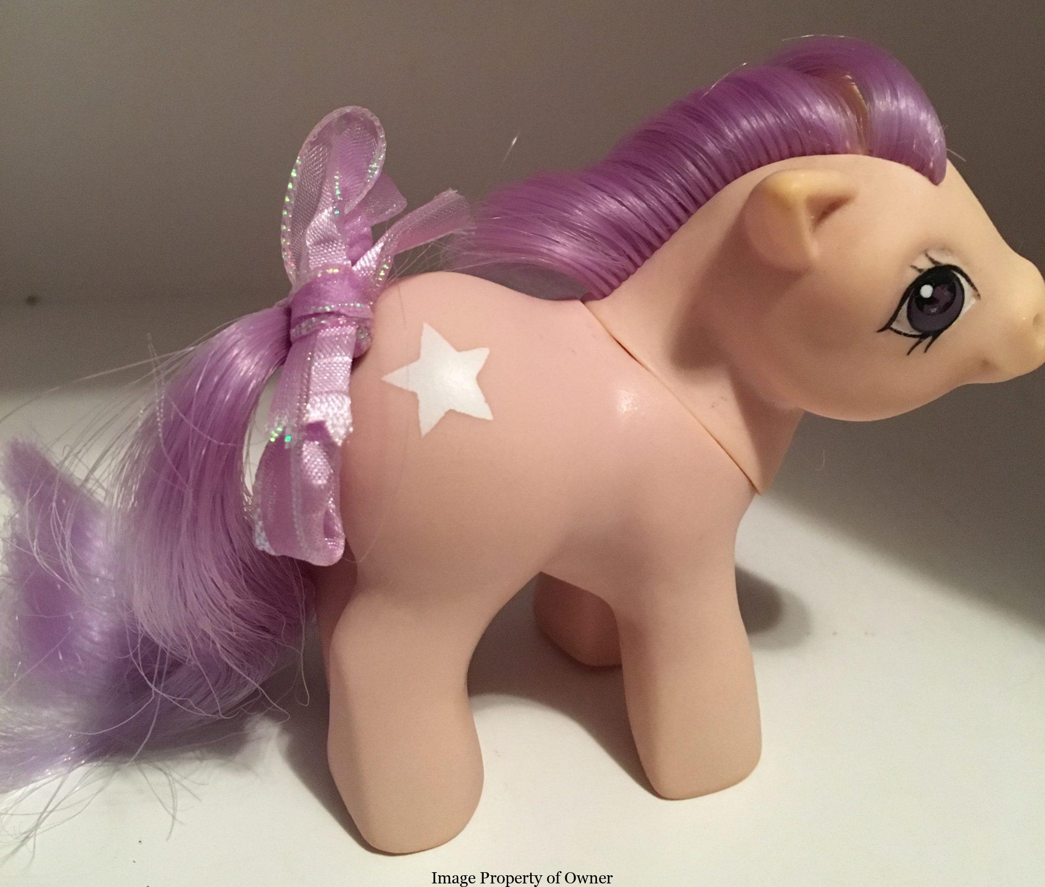 Figurine MLP Mon Petit Poney Star Dancer Vintage G1 Hasbro Hong Kong 87 A-9 1987 Figurine MLP Mon Petit Poney Star Dancer Vintage G1 Hasbro Hong Kong 87 A-9 1987