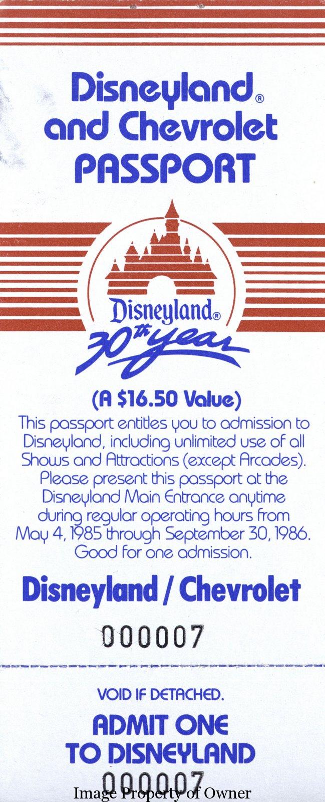 DisneyLand’s Magical 30th- 1985 – Yello80s