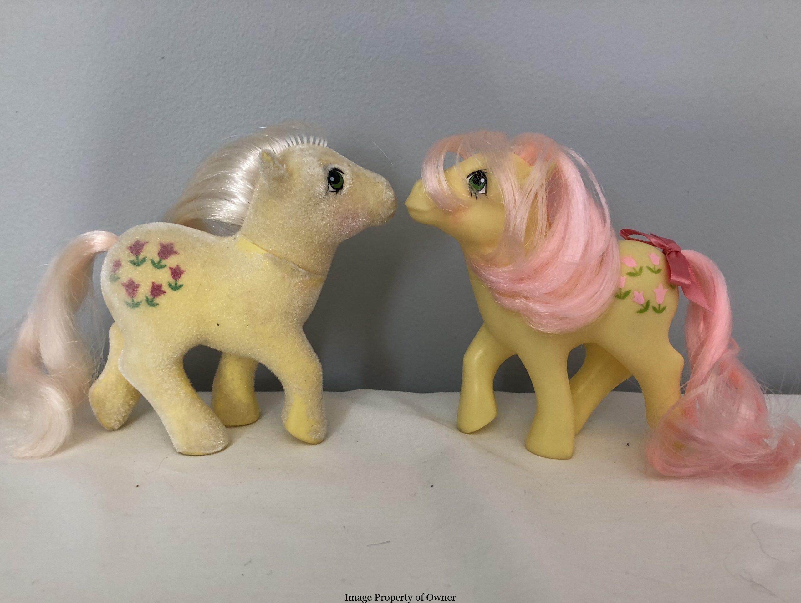 Replacement Pony Hair Ribbons for G1 My Little Ponies - Pink